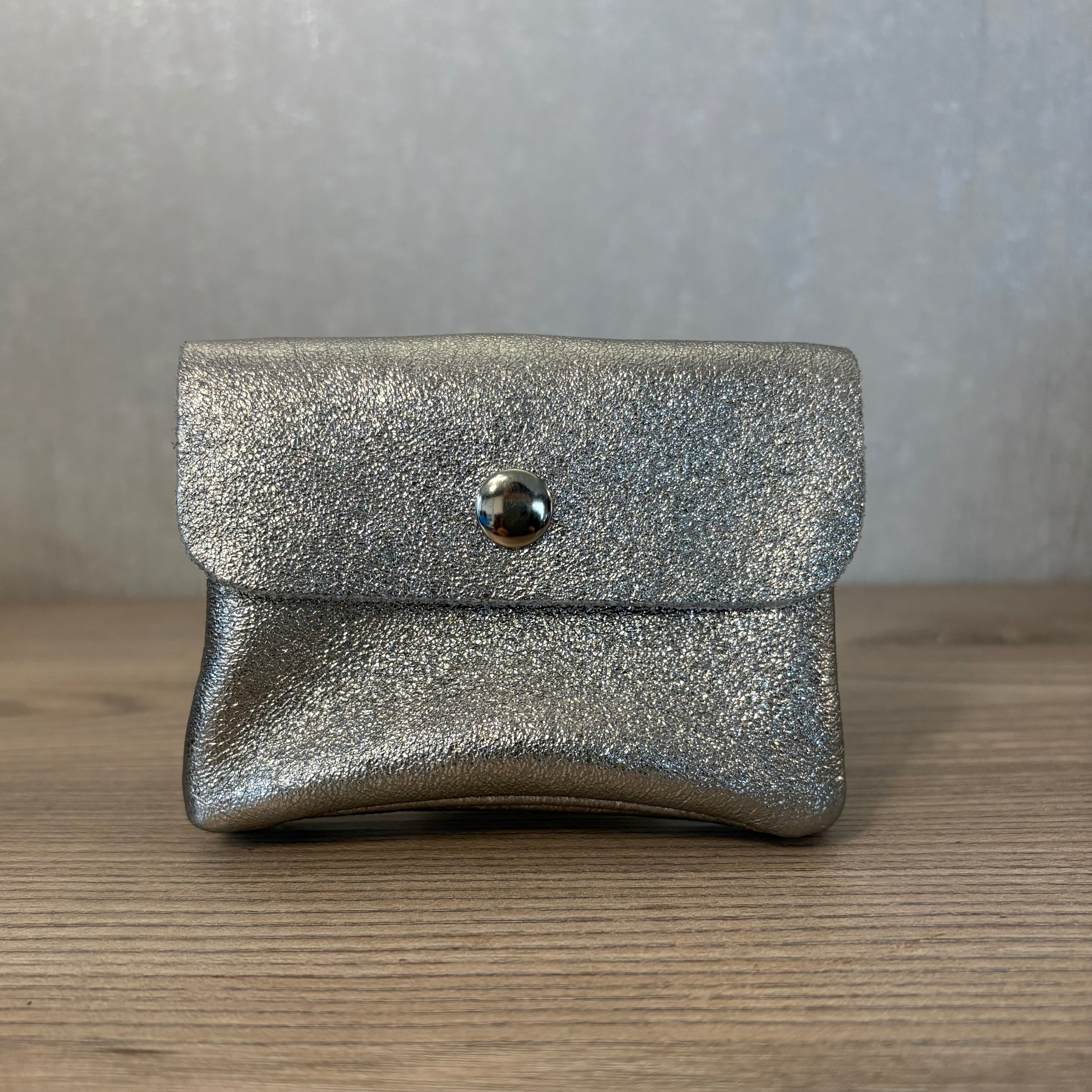 Portefeuille argenté