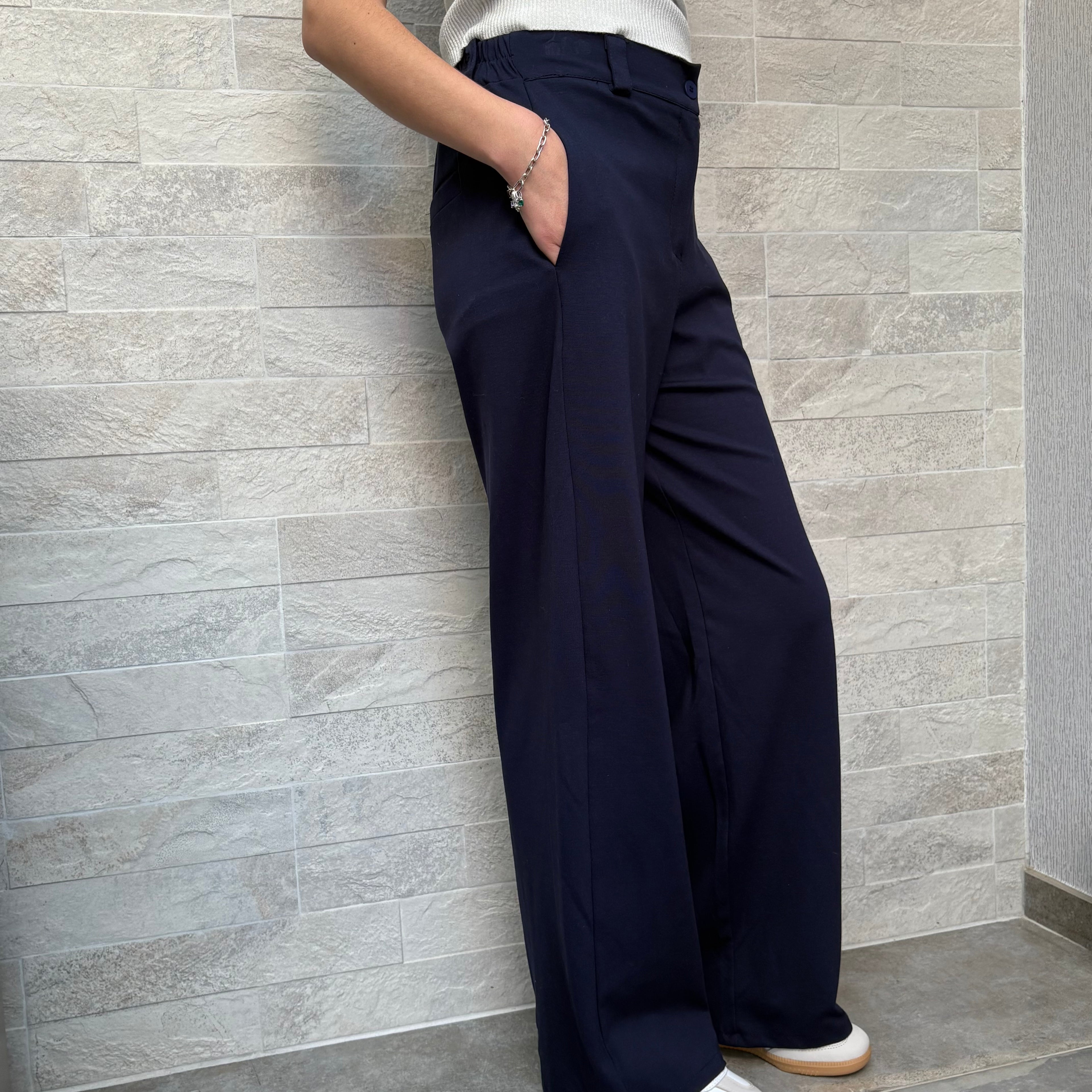 Pantalon “Large Chic” - BNOS9209BLEU