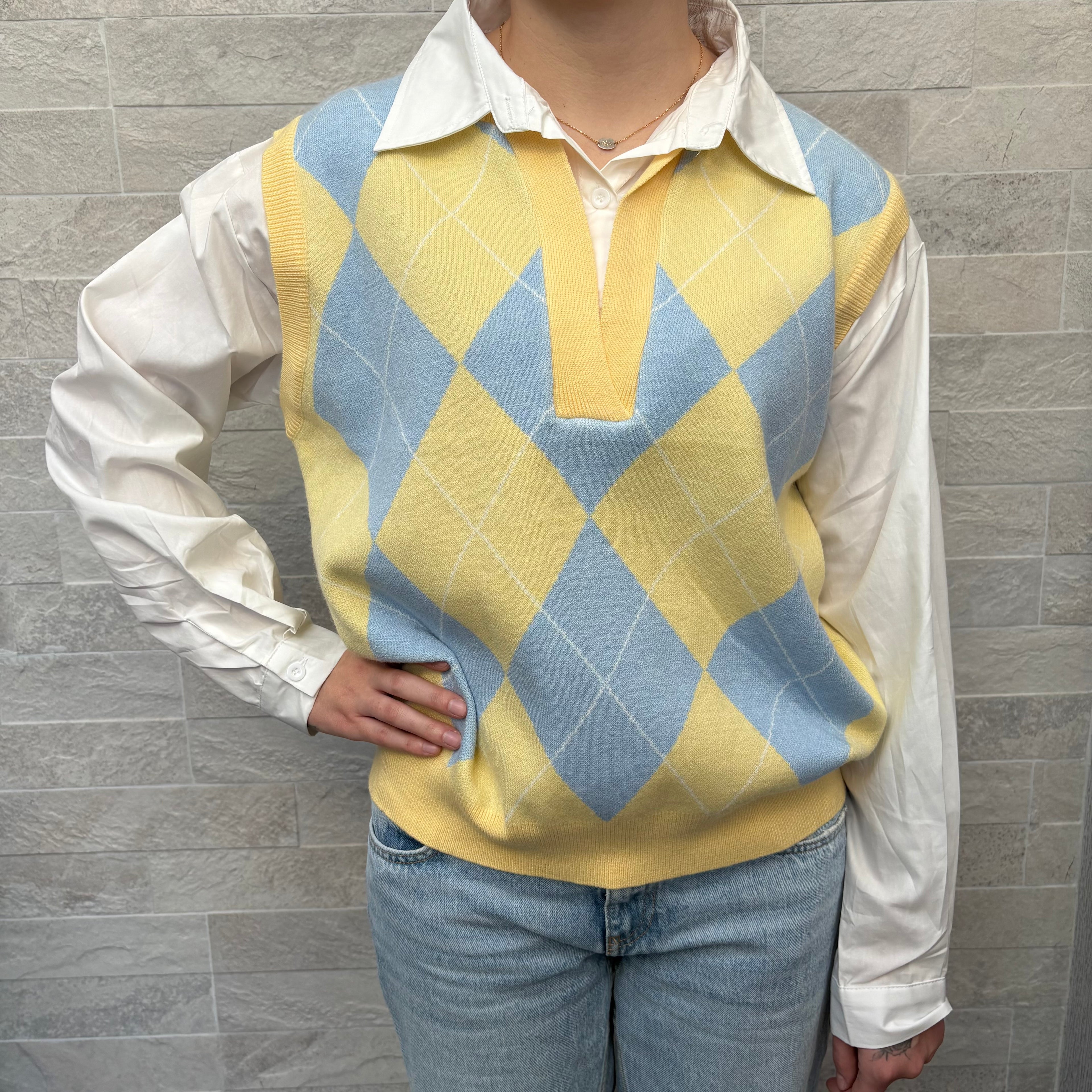Pull “Preppy Chic” - HXUNJAUNE