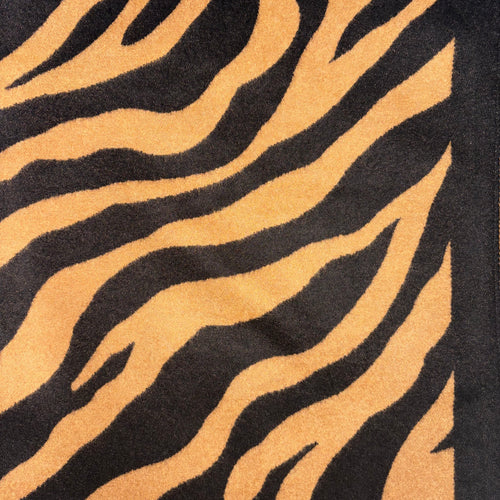 Foulard zébré camel