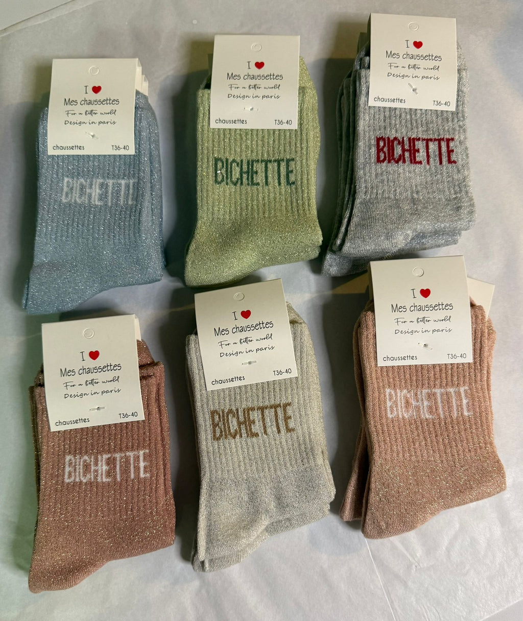 Chaussettes "Bichette"