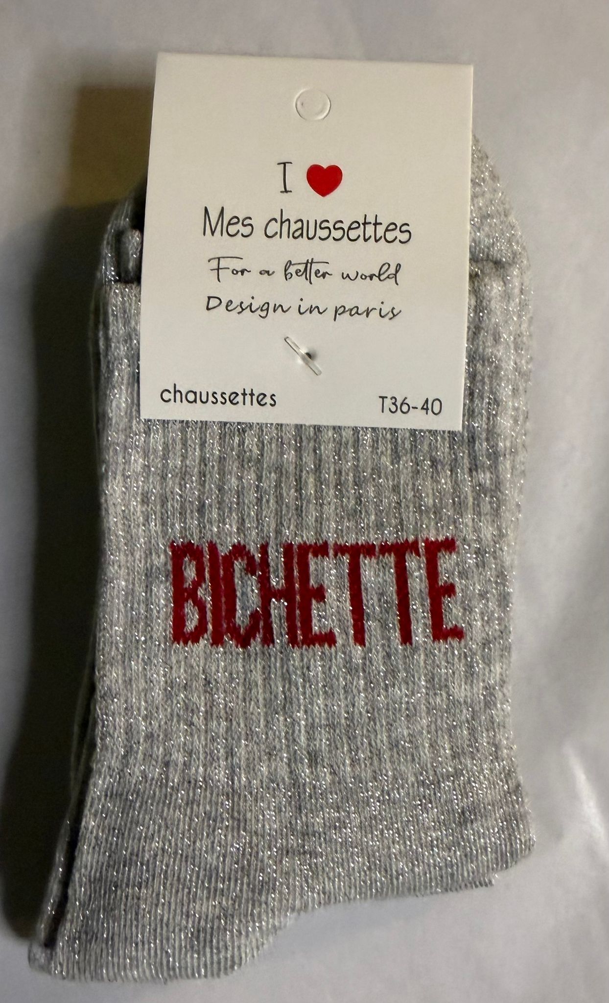 Chaussettes "Bichette"
