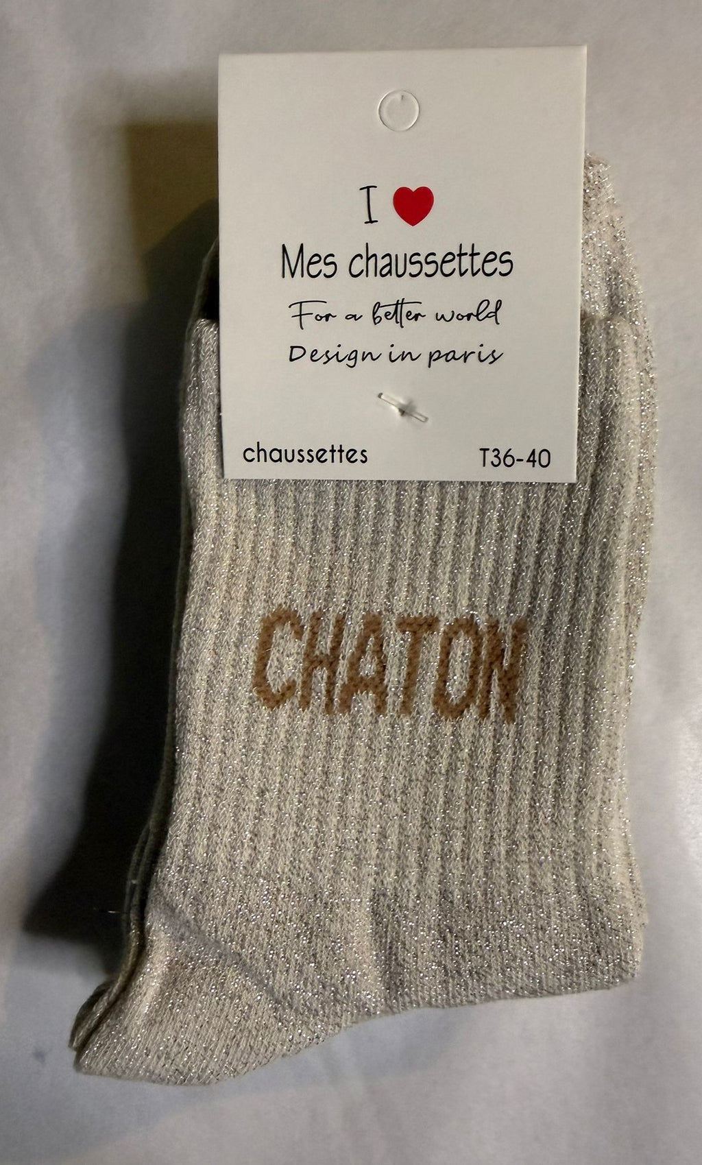 Chaussettes "Chaton"