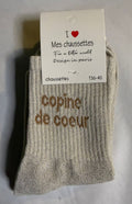 Chaussettes "Copine de coeur"