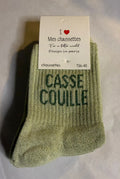 Chaussettes "Casse couille"