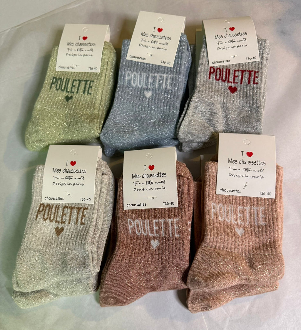 Chaussettes "Poulette"
