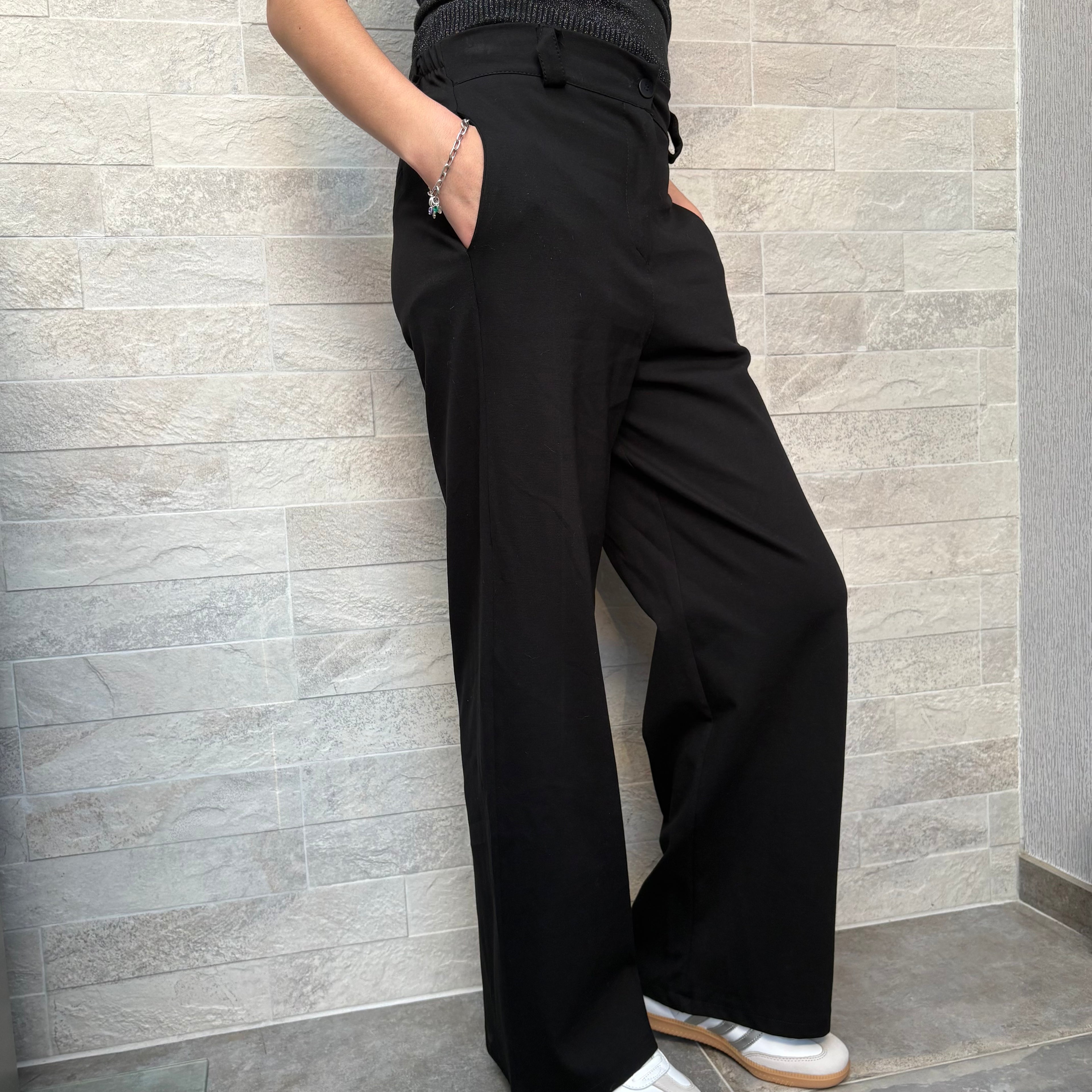Pantalon “Large Chic” - BNOS9209NOIR