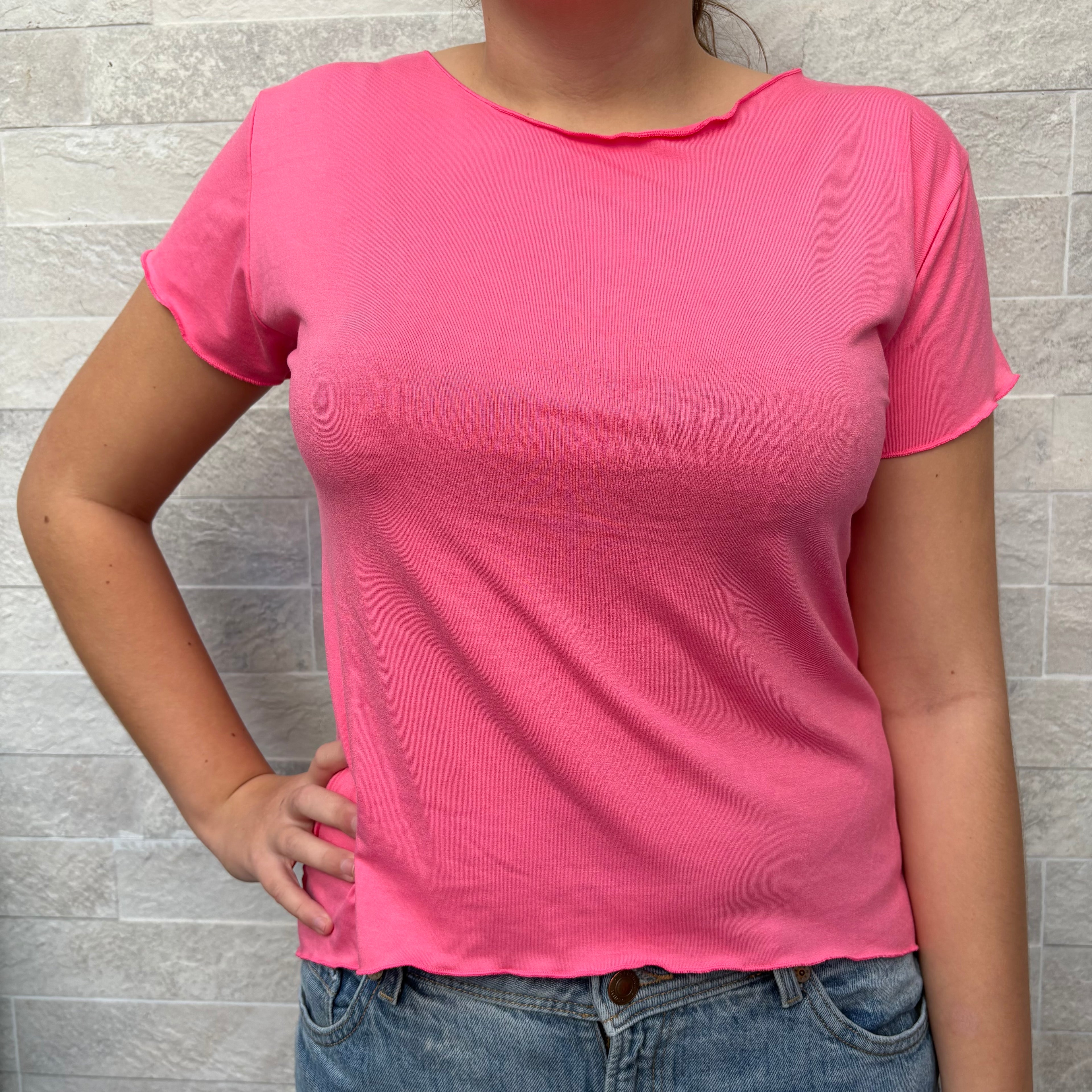 T-shirt “Essentiel” - HREH901D-0400ROSE