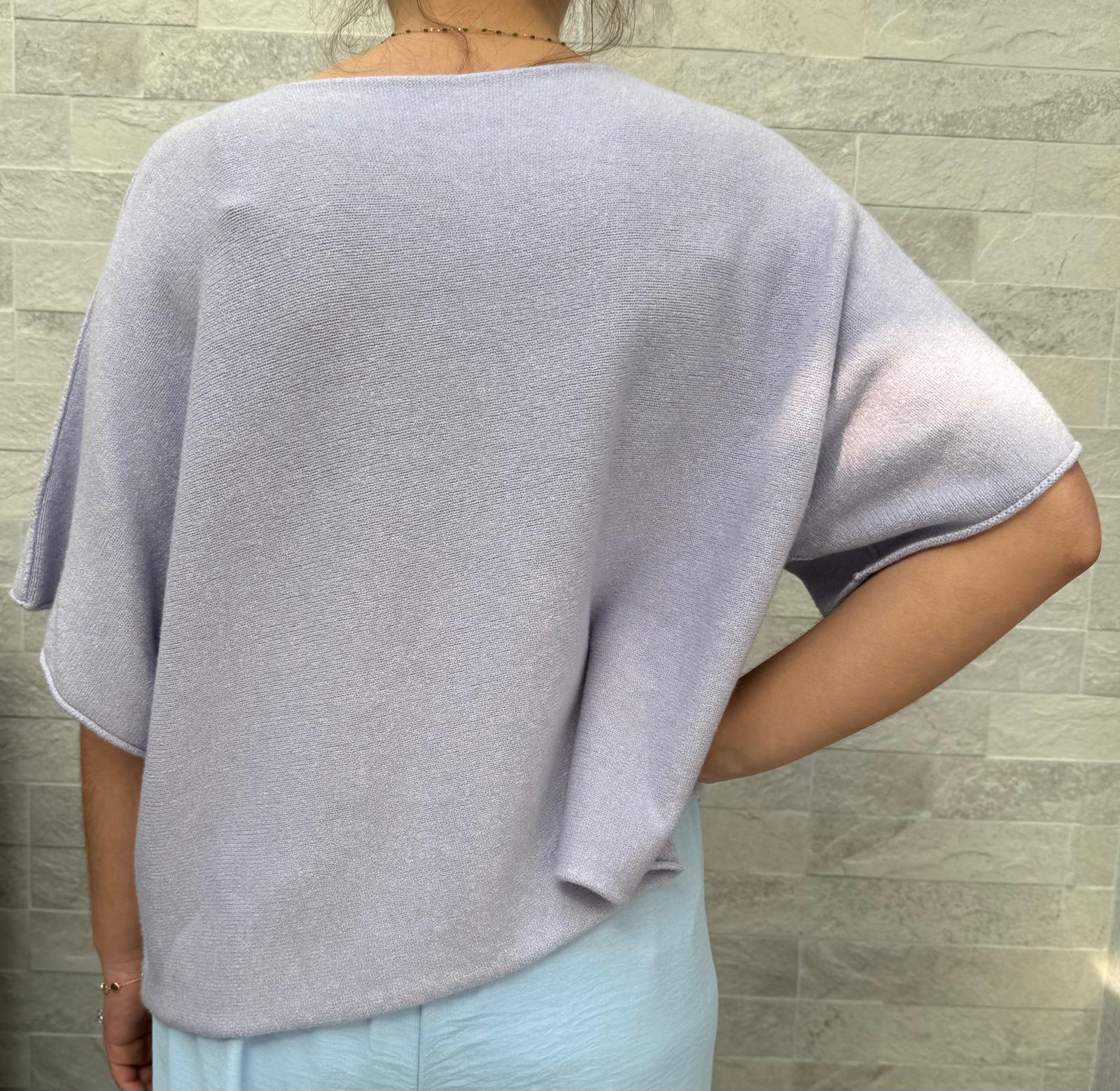 Pull manche courte