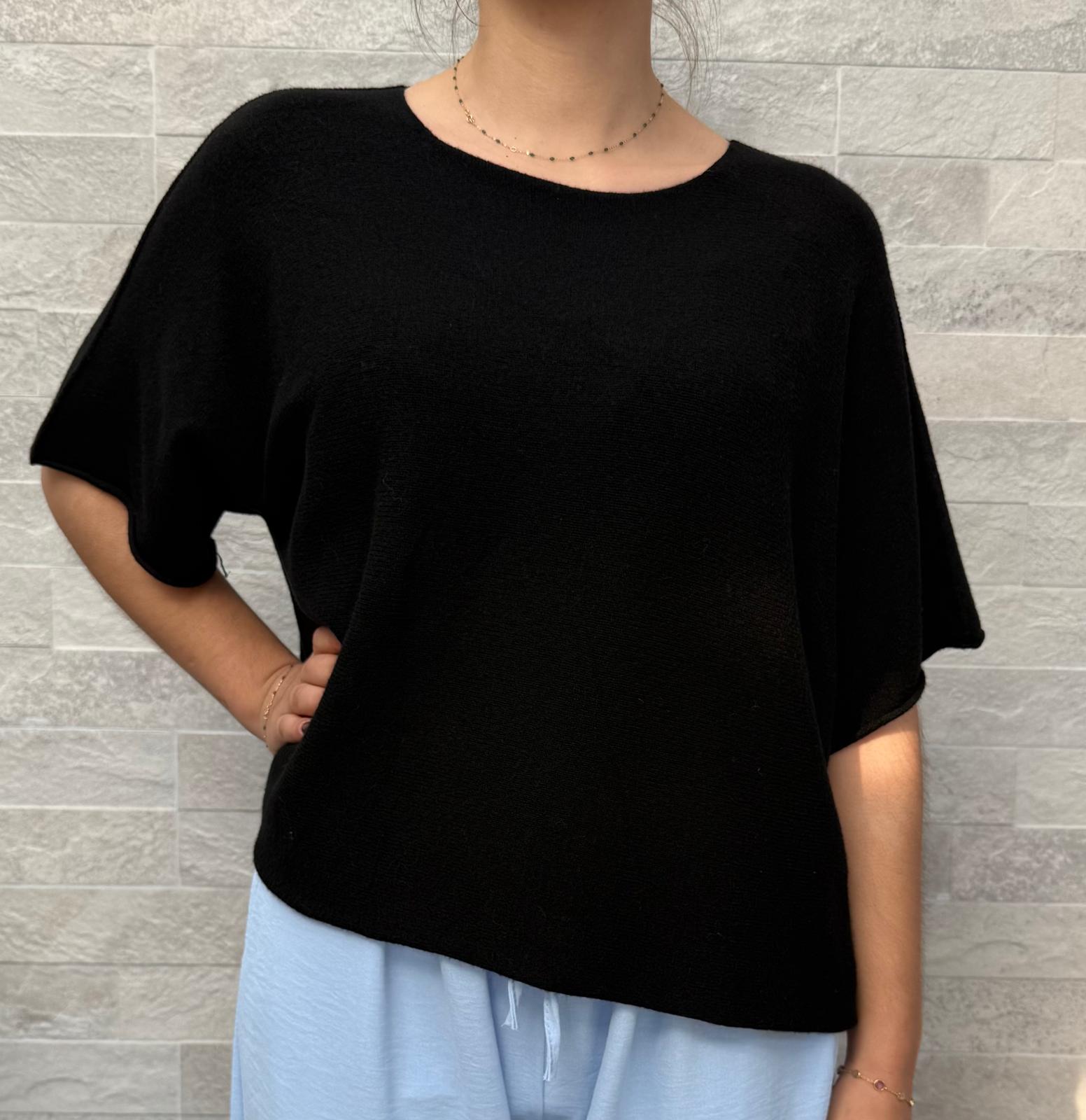 Pull manche courte