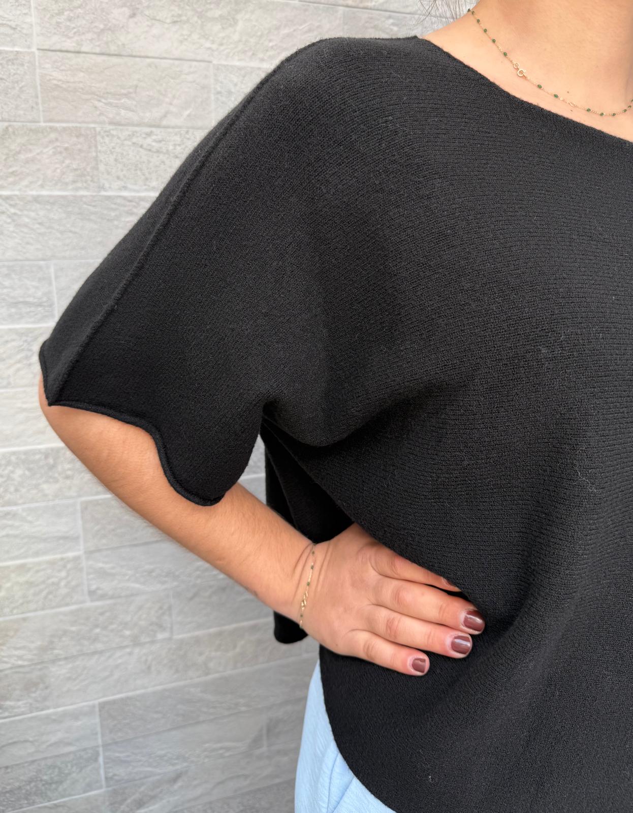 Pull manche courte