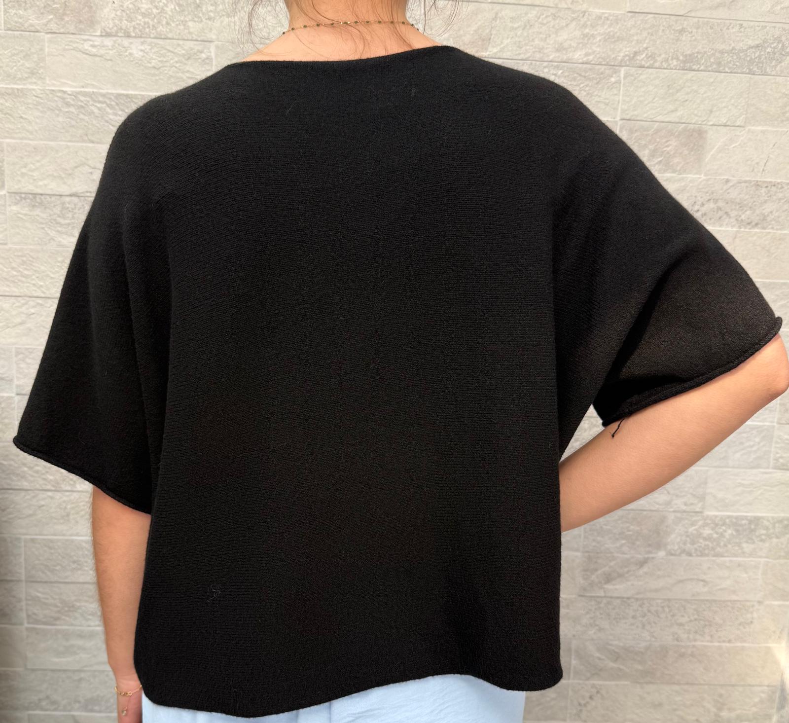 Pull manche courte