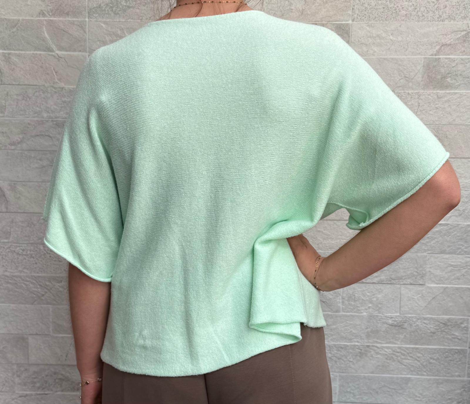 Pull manche courte