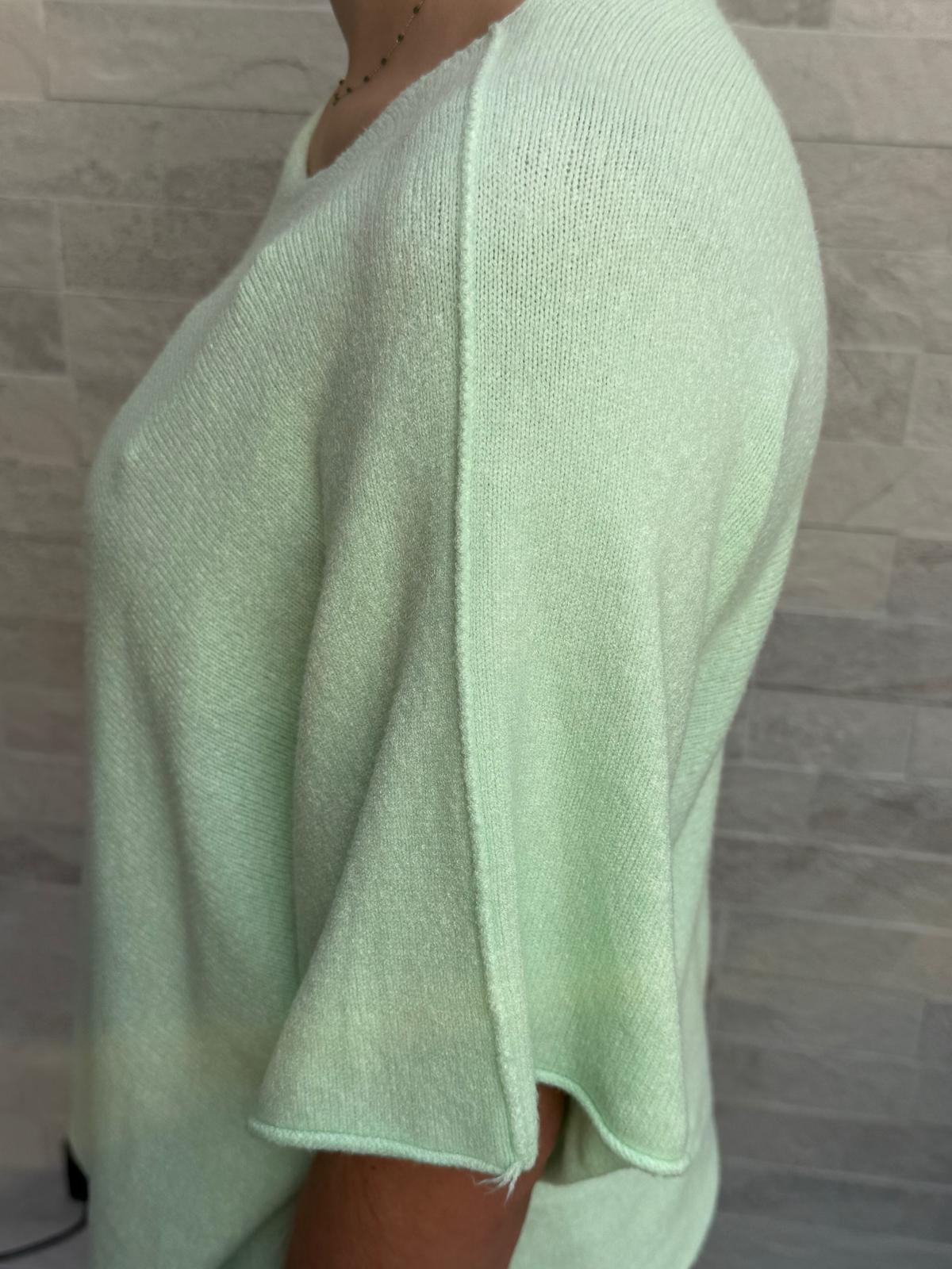 Pull manche courte