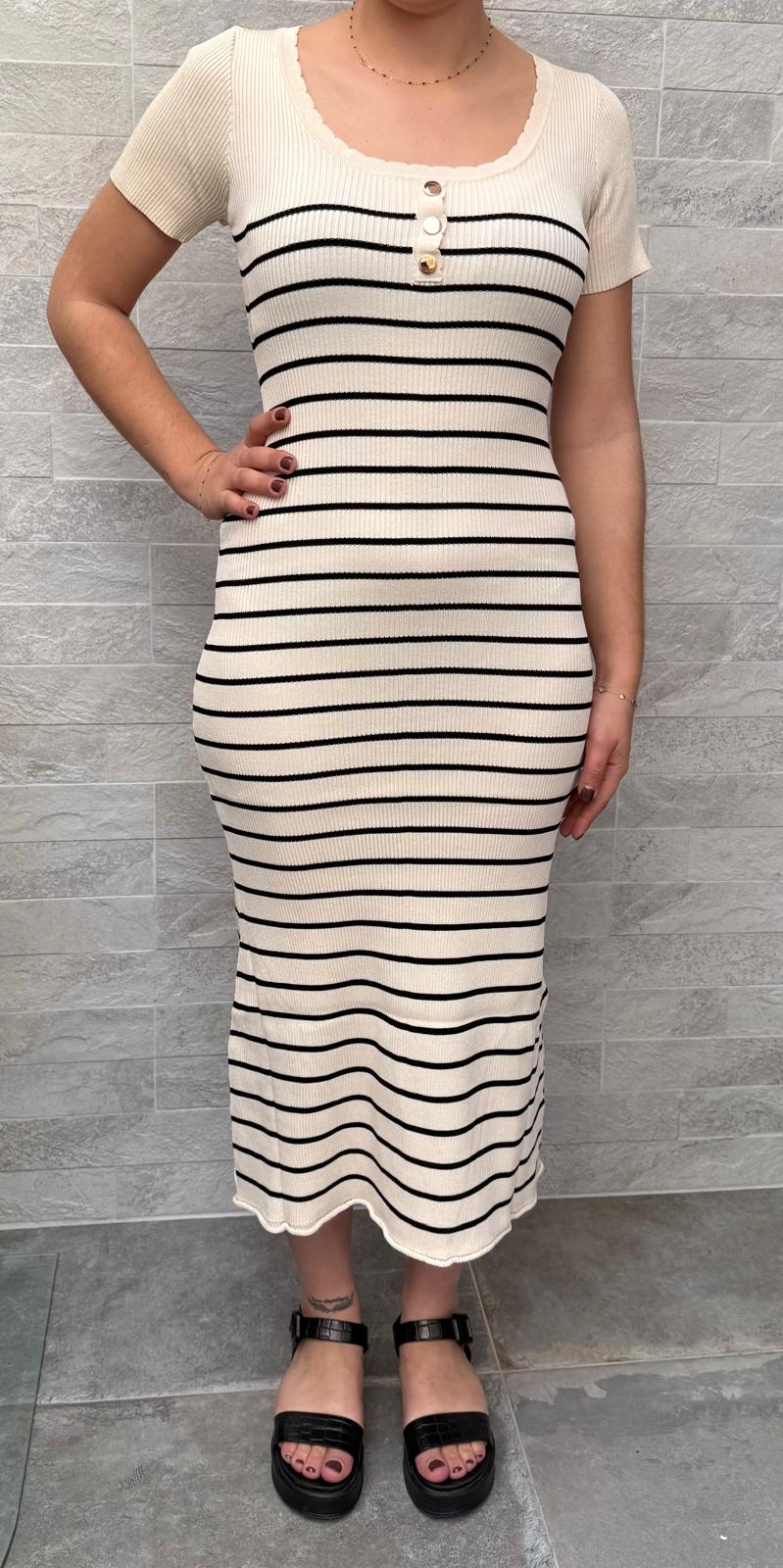 Robe rayée