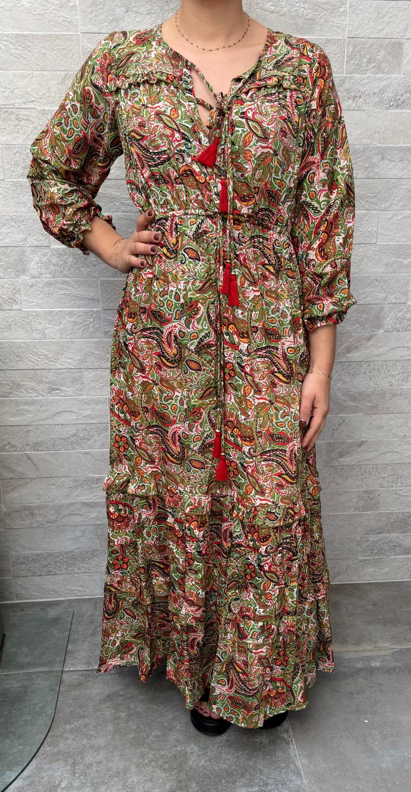 Robe longue bohème chic