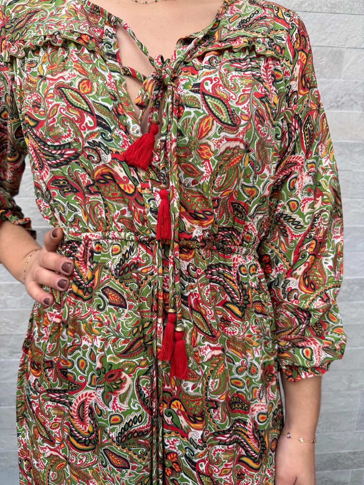 Robe longue bohème chic