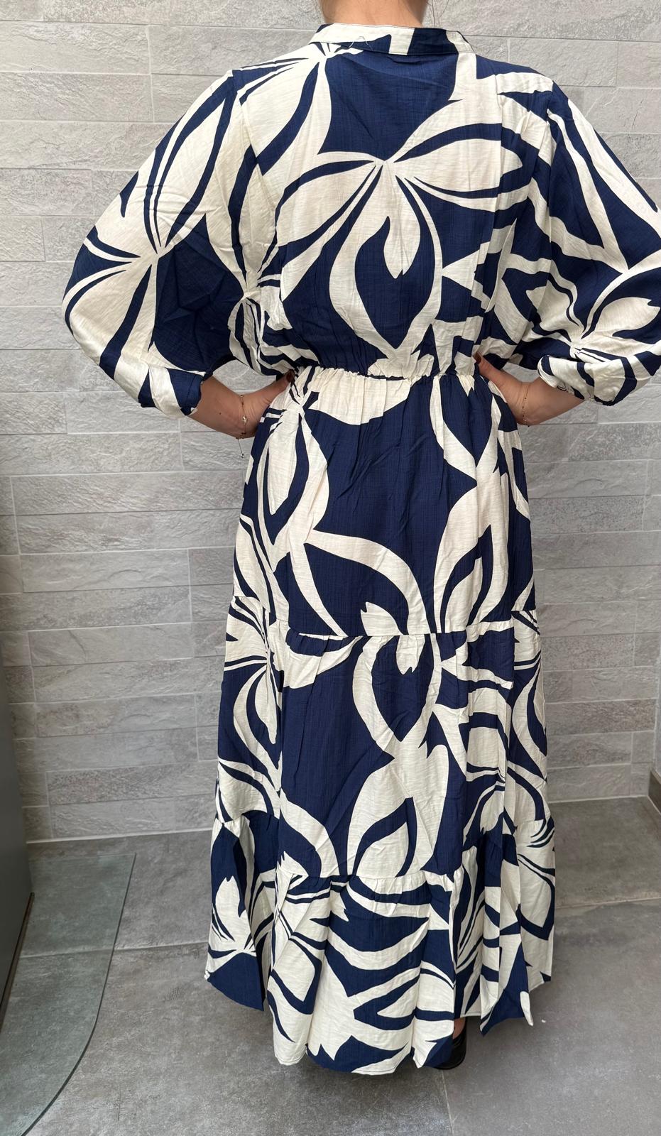 Robe longue imprimée