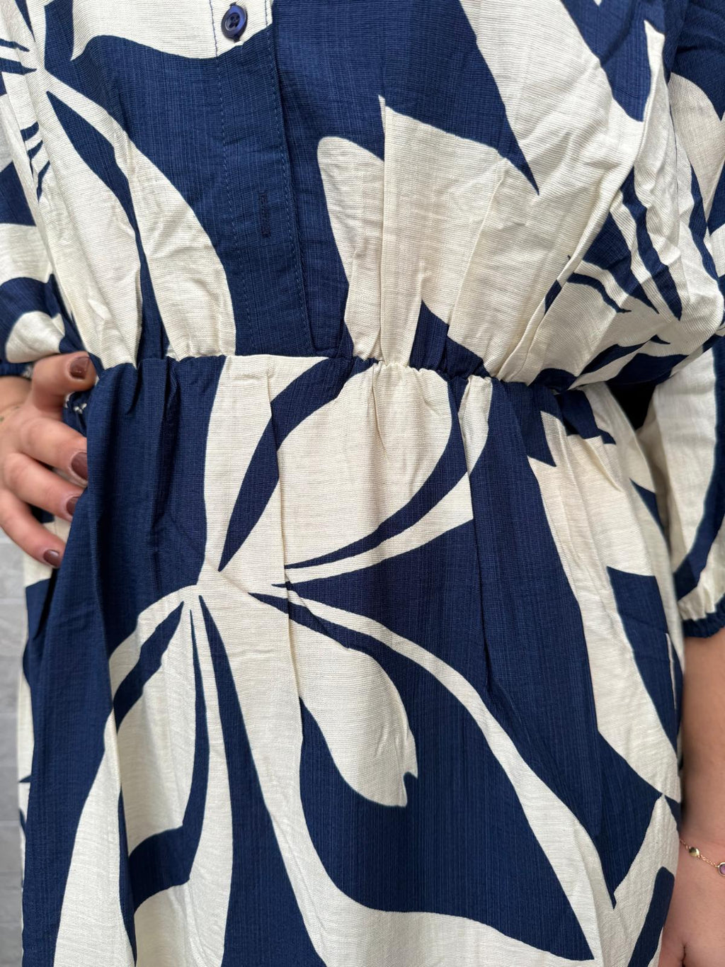 Robe longue imprimée