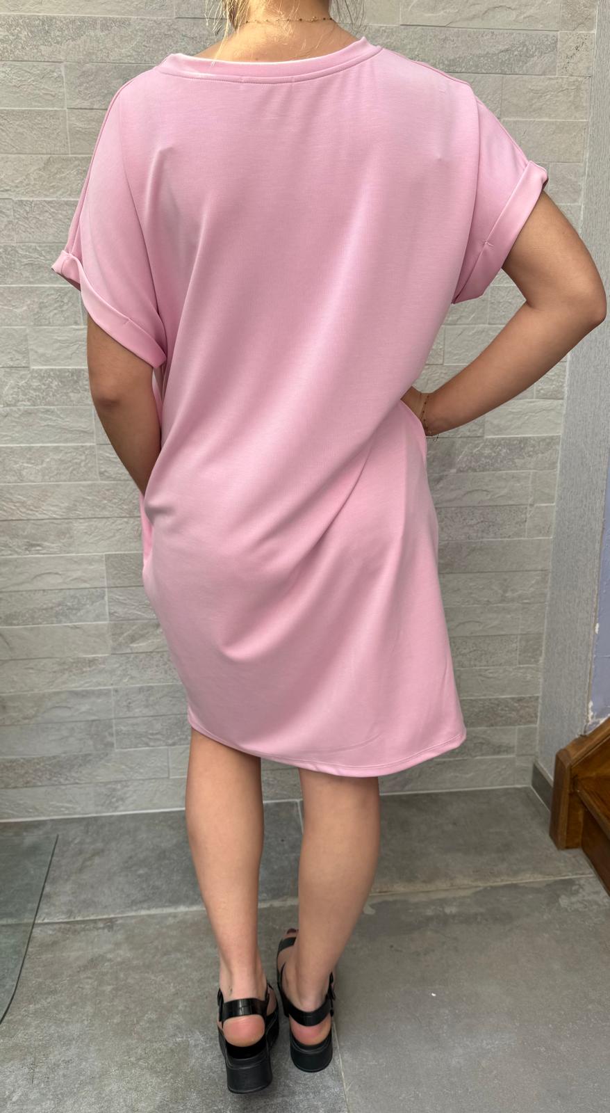 Robe manche courte