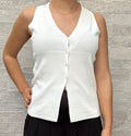 Top boutonné