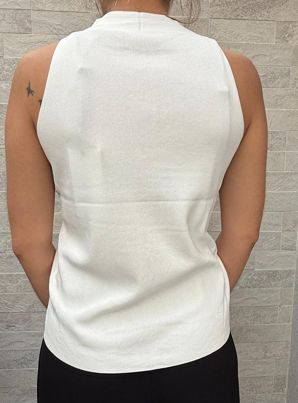 Top boutonné