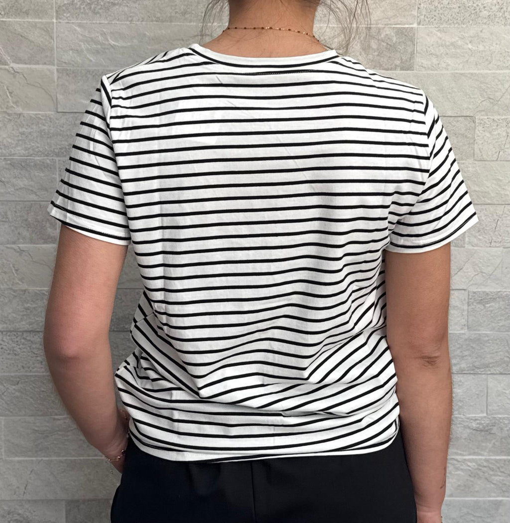 T-shirt ligné
