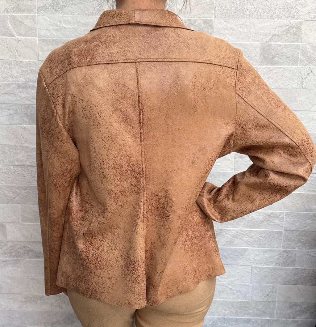 Veste suédine