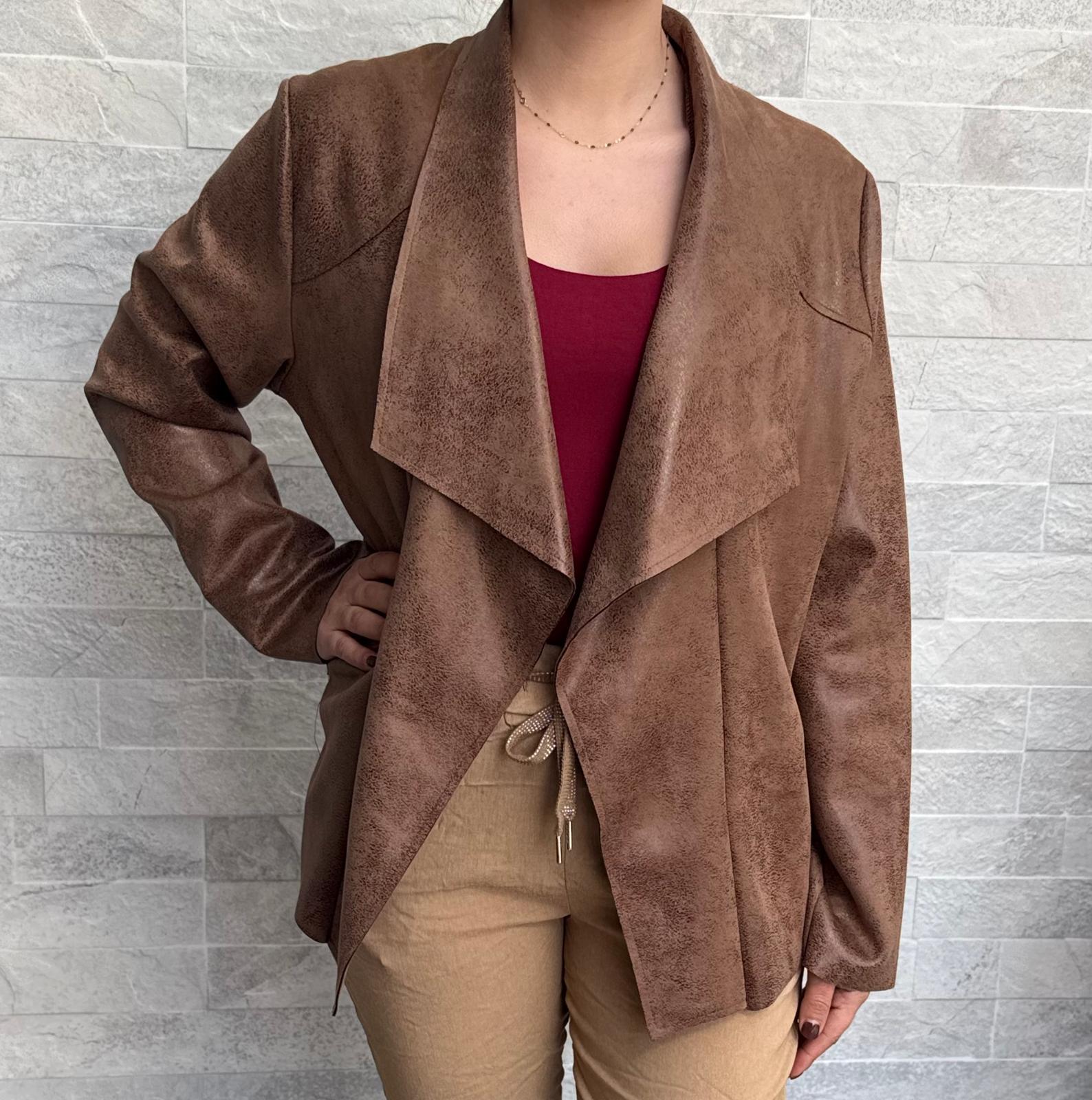 Veste suédine