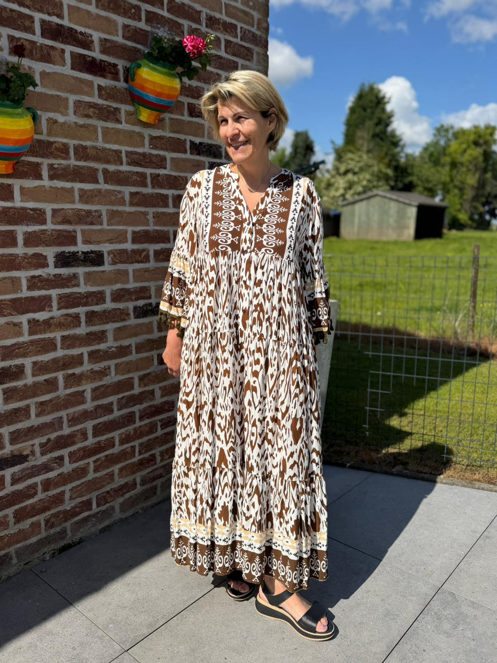 Robe élégance bohême