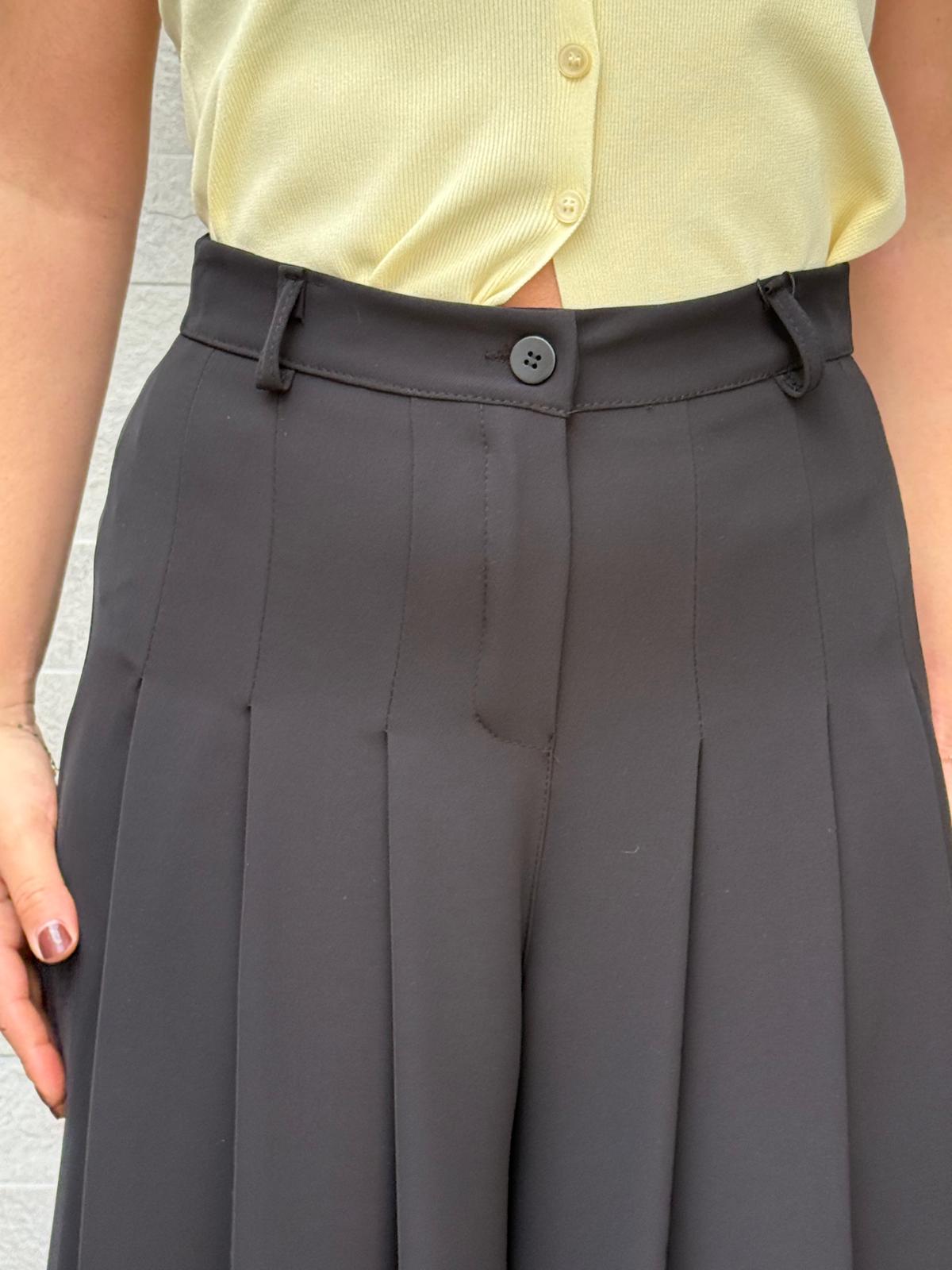 Pantalon fluide noir